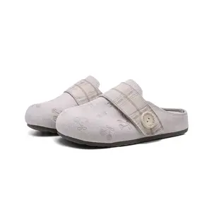 WJA Женские противоскользящие тапочки с закрытым носком, устойчивые к запахам и истиранию, цвет хаки, цвет Khaki