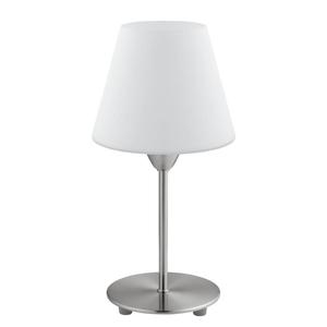 Настольная лампа Eglo Damasco II, стекло / сталь - 1 пламя - никелированная