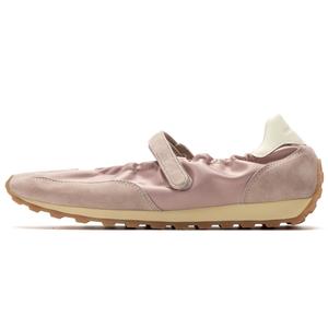 FOOT INDUSTRY Туфли Мэри Джейн женские, шампанского фиолетового/античного белого цвета, на один размер больше