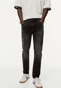 Узкие джинсы Pull&Bear, Dark Grey