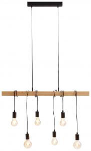 Настольная лампа Eglo коричневый, черный длина: 100 см