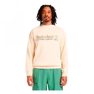 Толстовка с вышитым логотипом Timberland, основанной в 1973 году, бежевый