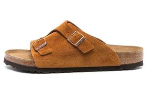Сандалии Zrich Suede Leather 'Mink' Women's Birkenstock, Brown