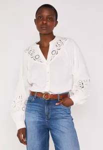 Блузка с вышивкой долли бл. Maison 123, Ecru