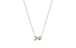 COACH Стеклянное ожерелье женское золотое