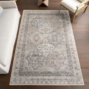 Ковер nuLOOM, 275 x 366 см, Lilyanna Medallion для гостиной, спальни, столовой, Lilyanna Grey