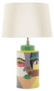 Настольная лампа Mauro Ferretti Piccassy Color, керамика - 40 х 65 х 40 см