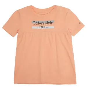 Платье Calvin Klein, оранжевый