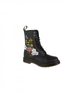 Ботинки Dr. Martens 1490 Floral, черные
