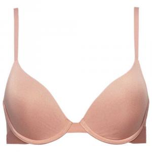 Бюстгальтер Calvin Klein Half Cup Tonal Logo, коричневый