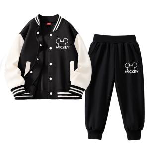 Повседневная спортивная одежда для детей 3-7 лет Disney, черный