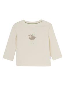 Noppies Белая футболка с длинными рукавами