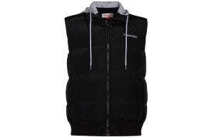 Жилет мужской черный серый Mitchell Ness
