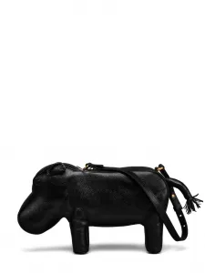 Сумка на плечо с декором Hippo THOM BROWNE, черный