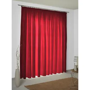 Виртовая штора «Усик Токо», (1 шт.) Wirth, красный
