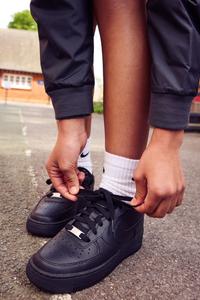 Молодежная спортивная обувь Air Force 1 Nike, черный