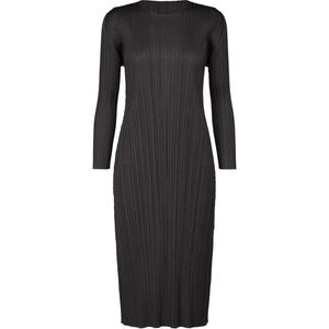 Футболка с длинными рукавами женская черная PLEATS PLEASE ISSEY MIYAKE