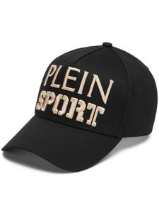 Бейсболка с вышитым логотипом Plein Sport, черный