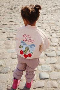 Детская куртка-бомбер JUNO BOMBER JACKET Konges Sløjd, бежевый