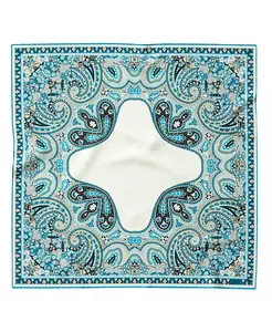 Мужской нагрудный платок Perugia из шелка Elizabetta, синий