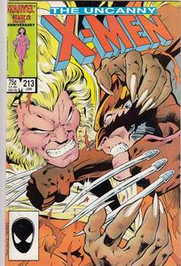 X-Men: Uncanny, The, Edition# 213 (Marvel Comics Group)