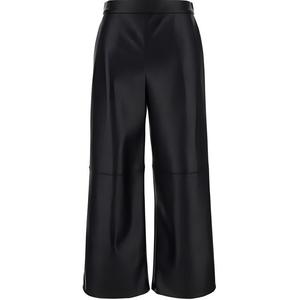 Прямые укороченные брюки Luciana 'S MAX MARA, черный