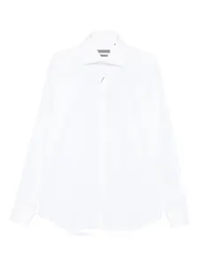 Хлопковая рубашка Corneliani, белый