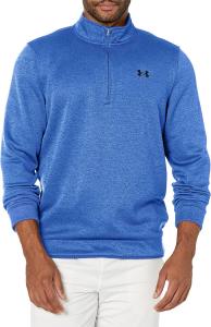 Under Armour мужская флисовая кофта 1/4 молнии, Royal (400)/Academy Blue