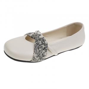 Alxnan Мэри Джейн туфли женские Cameo коричневый/черный/экрю/коричневый - экрю, цвет Ecru