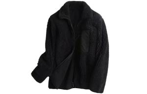 Мужская флисовая куртка UNIQLO, 09 черный