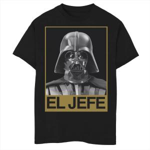 Футболка с рисунком «Дарт Вейдер Эль Джефе» для мальчиков 8–20 лет Star Wars