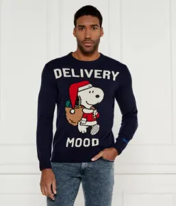 Свитер HERON regular fit St.Barth, темно-синий