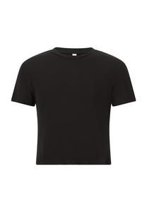 Футболка ashtyn в стильном укороченном дизайне Les' Arcs, черный