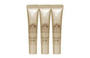 Гель с золотыми стразами для защиты от солнца увлажняющий освежающий солнцезащитный 15г*3 ANESSA