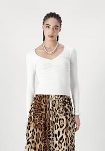 Блуза Gina Tricot, кремовый