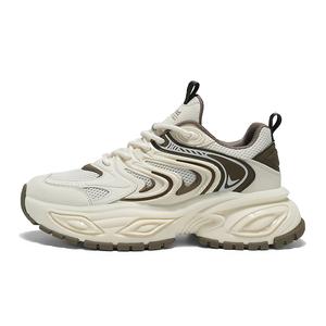 Низкие массивные кроссовки мужские HLA, Beige Brown