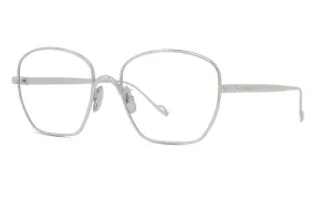 LOEWE Металлическая квадратная оправа для очков унисекс серебристая