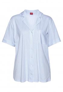Пижамный топ s.Oliver Pyjama top, Himmelblau Gestreift/Blue