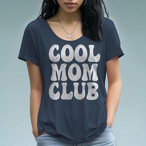 Футболка Women's cool mom club graphic Unbranded