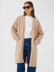 Длинный кардиган Guni с открытым воротом InWear, Dusty Blush