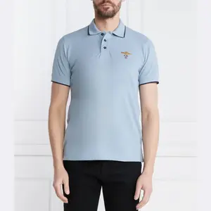 Рубашка поло стандартного кроя Aeronautica Militare, синий