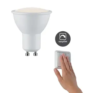 Светодиодные лампы Choose 3er Set Easy 3x5,5 Вт 460 лм 2700K 51 мм 3 шт. Теплый белый Paulmann, белый