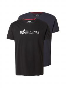 ALPHA INDUSTRIES Футболка в цвете Navy, Black