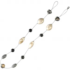 Декоративная цепочка Granit для украшения боковых штор и гардин Liedeco, Perlmuttfarben/beige/dunkelbraun