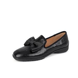 AIQINISHA Лоферы женские темно-коричневые/красные