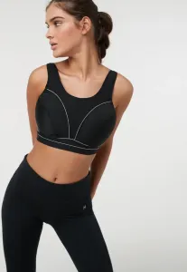 Спортивный бюстгальтер без подкладки, обеспечивающий высокую ударопрочность Next, Black