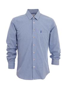 Клетчатая рубашка 722LK-CO в джинсах Almsach