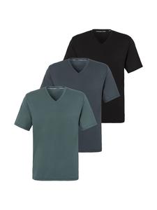 Футболка шалфейного / темно-шалфейного / черного цвета Copenhagen Studios