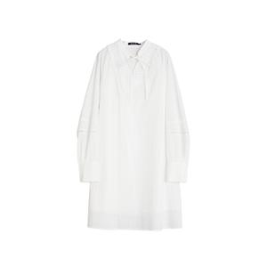 ELLE Летняя новинка - женская белая юбка с длинными рукавами