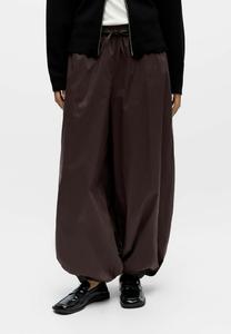 Брюки Object PLUDER, Seal Brown/Brown